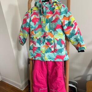 Winter suit jacket with pants